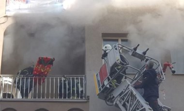 Hatay'dan Kütahya'daki kızına gelen depremzede yangında hayatını kaybetti