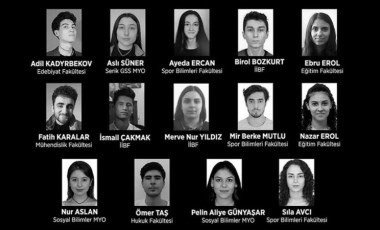 Akdeniz Üniversitesi'nden 14 öğrenci depremde hayatını kaybetti