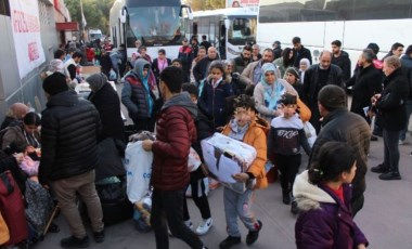 Aydın'a gelen depremzedeler başka illere gönderilecek