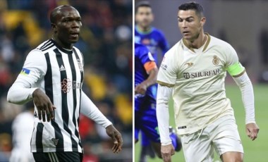 Beşiktaşlı futbolcu Vincent Aboubakar'dan Cristiano Ronaldo itirafı