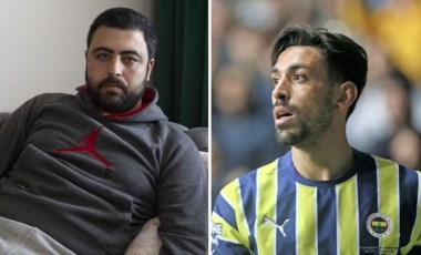 Fenerbahçeli futbolcu İrfan Can Kahveci'den depremzede Adnan Fırat Albayram il görüştü