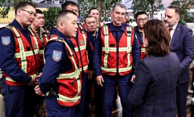 Kırgız arama ve kurtarma ekibi, Kırgızistan'a geri döndü