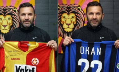 Okan Buruk, depremzedeler yararına futbolculuk yıllarından imzalı 2 forma bağışladı