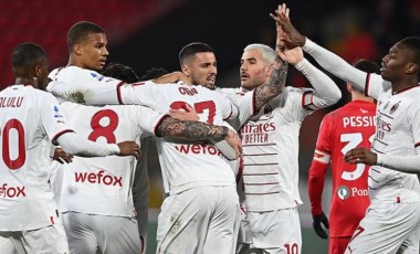 Serie A'da Milan, Monza'yı tek golle yendi! Monza 0-1 Milan