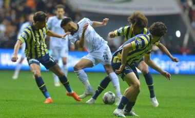 Adana'da her şey var kazanan yok! Adana Demirspor 1-1 Fenerbahçe