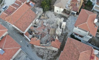 Hatay'da 700 yıllık tarihi Meryem Ana Kilisesi depremde yıkıldı