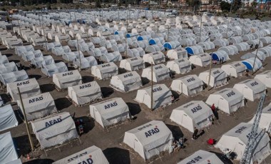 AFAD, hangi ilde ne kadar çadır olduğunu açıkladı