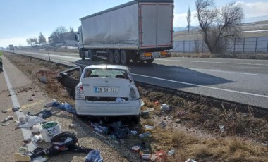 Depremzede aile kaza yaptı: 1 ölü, 3 yaralı