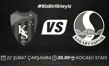 Kocaelispor - Sakaryaspor maçı ne zaman, saat kaçta, hangi kanalda?