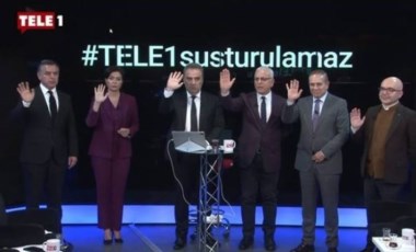 TELE1'in ekranı RTÜK tarafından karartıldı (23 Şubat 2023)