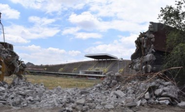 Tarihi Cebeci İnönü Stadyumu’nu millet bahçesi için yıkmışlardı: İhale deprem dinlemedi