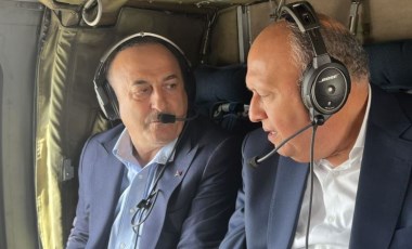 Dışişleri Bakanı Çavuşoğlu, Mısır Dışişleri Bakanı Şukri ile bir araya geldi