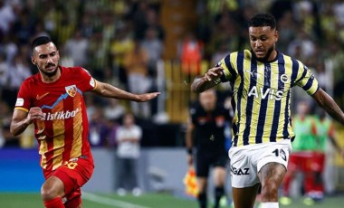 Son Dakika... Kayserispor - Fenerbahçe maçına Fenerbahçe taraftarı alınmayacak