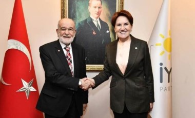 Temel Karamollaoğlu, Akşener'i ziyaret etti