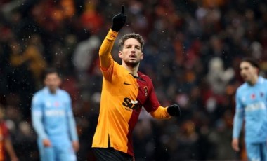 Galatasaray'da Dries Mertens'ten galibiyet açıklaması