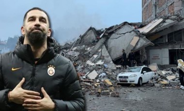 Arda Turan'dan depremzedeler için yardım çağrısı