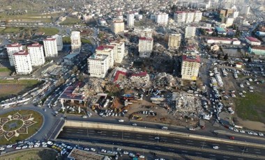 Kahramanmaraş’ta yıkım havadan görüntülendi