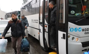 Zonguldak'tan maden işçileri deprem bölgesine hareket etti