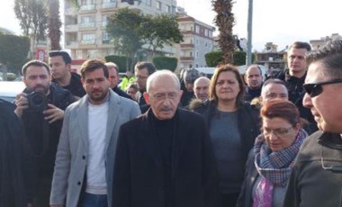 CHP lideri Kılıçdaroğlu İskenderun'a geçti