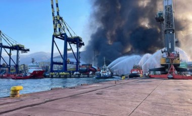 İskenderun Limanı'ndaki yangın kontrol altına alındı