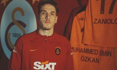 Galatasaray'ın yeni transferi Zaniolo, Muhammed Emin Özkaya anısına 17 numara forma giyecek