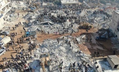 BM'den sınır ötesi yardımlar kapsamında Suriye'deki depremzedelere insani yardım