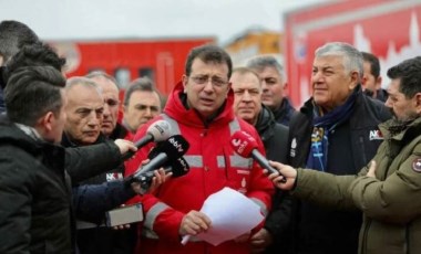 İBB Başkanı Ekrem İmamoğlu, bir yıllık maaşını depremzedelere bağışladı