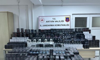 Artvin’de 3 milyon 749 bin TL'lik elektronik sigara ele geçirildi: 2 gözaltı