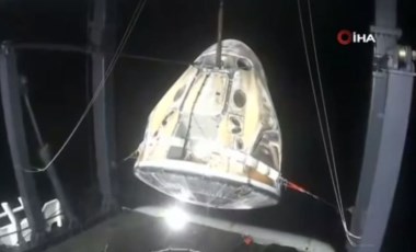 SpaceX kapsülü 5 ay sonra Dünya'ya döndü