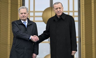 Cumhurbaşkanı Erdoğan, Finlandiya Cumhurbaşkanı Sauli Niinistö ile görüştü