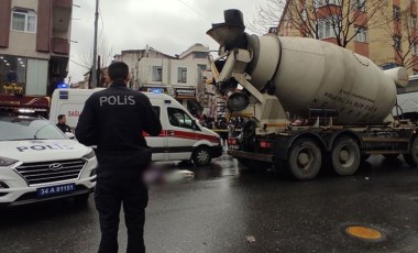 Gaziosmanpaşa'da dehşet! Anne ve çocukları beton mikserinin altında kaldı