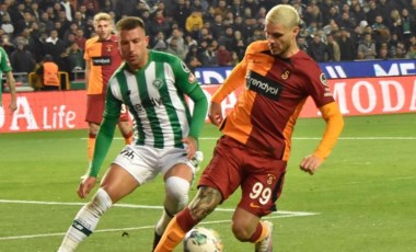 Galatasaray'ın serisi Konya'da son buldu! Konyaspor 2-1 Galatasaray