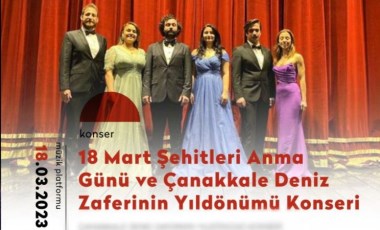 Çanakkale Zaferi için AKM'de üç özel konser