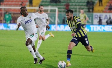 Fenerbahçe ile Corendon Alanyaspor 14. randevuda