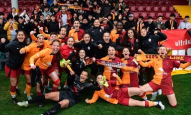 Galatasaray Kadın Futbol Takımı normal sezonu lider tamamladı