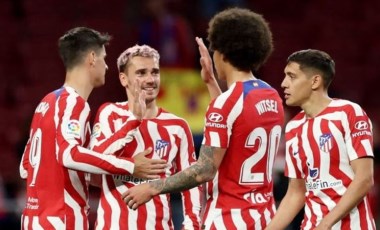 La Liga'da Atletico Madrid, Valencia'yı 3 golle geçti