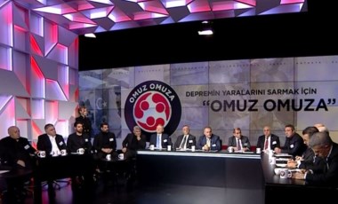 Türk futbol ailesinden 'Omuz omuza' 845.7 Milyon TL bağış!