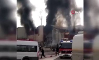 Son Dakika: Ankara'da Kimyasal madde üreten fabrikada yangın: 1 ölü, 3 yaralı