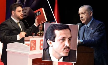 Hüseyin Baş'tan Erdoğan'a göndermeli video: Büyük lokma ye, büyük söz söyleme