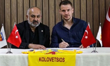 Kayserispor, Kolovetsios'un sözleşmesini 2 yıl uzattı