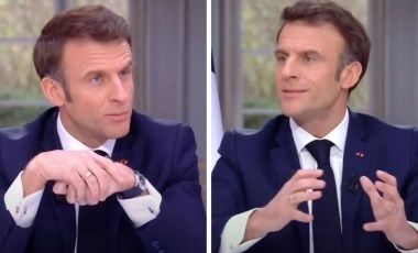 Fransa Cumhurbaşkanı Macron'un, kol saatini yavaşça çıkarması ülkeyi karıştırdı