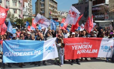 SOL Parti Balıkesir'de halk yürüyüşü düzenledi: 'Bu düzen değişecek'