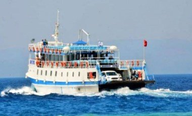 Bodrum'da feribot seferlerine fırtına engeli (28 Mart 2023)