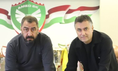 Amedspor’un yeni teknik direktörü Bülent Akan oldu