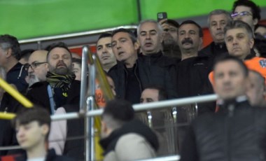 Fenerbahçe Başkanı Ali Koç'tan deplasman yasağı protestosu