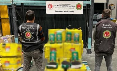 İstanbul Havalimanı'nda uyuşturucu operasyonu: Çay olduğu söylenilen kargodan uyuşturucu çıktı