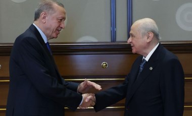 Kılıçdaroğlu'nun adaylığının açıklanmasının ardından... Erdoğan ile Bahçeli Saray'da görüştü