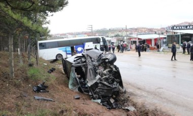 Eskişehir'de zincirleme trafik kazası: 12'si asker 14 kişi yaralı