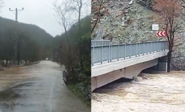 Munzur Çayı 3 noktada taştı: Karayolu ulaşıma kapatıldı!