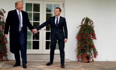 Eski ABD Başkanı Donald Trump: Macron, Xi Jinping'in poposunu öptü